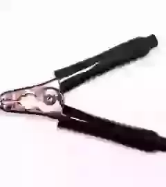 BU41A Battery Alligator Clip - Black